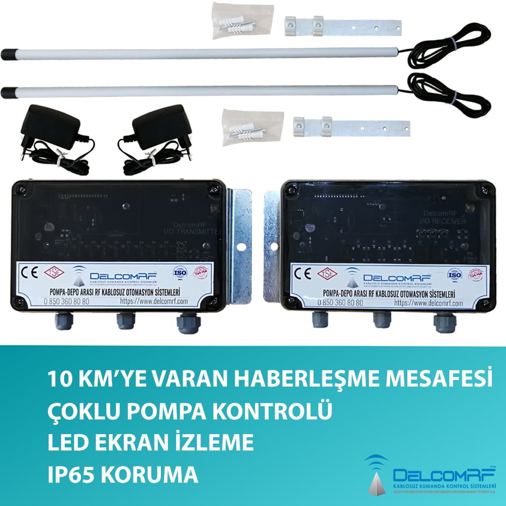 PompaMatik Depo Pompa Arası RF Kontrol Sistemi