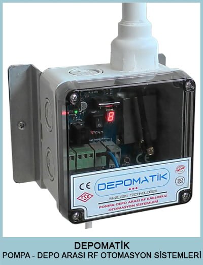 Pompa Kumanda Kontrol Kablosuz Su Otomasyonu