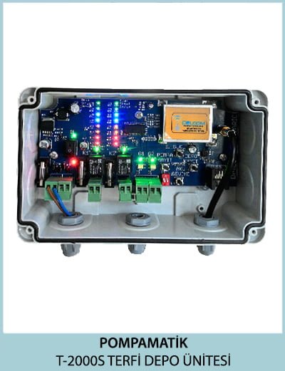 Wireless Control Unit For Pumped Water Tank